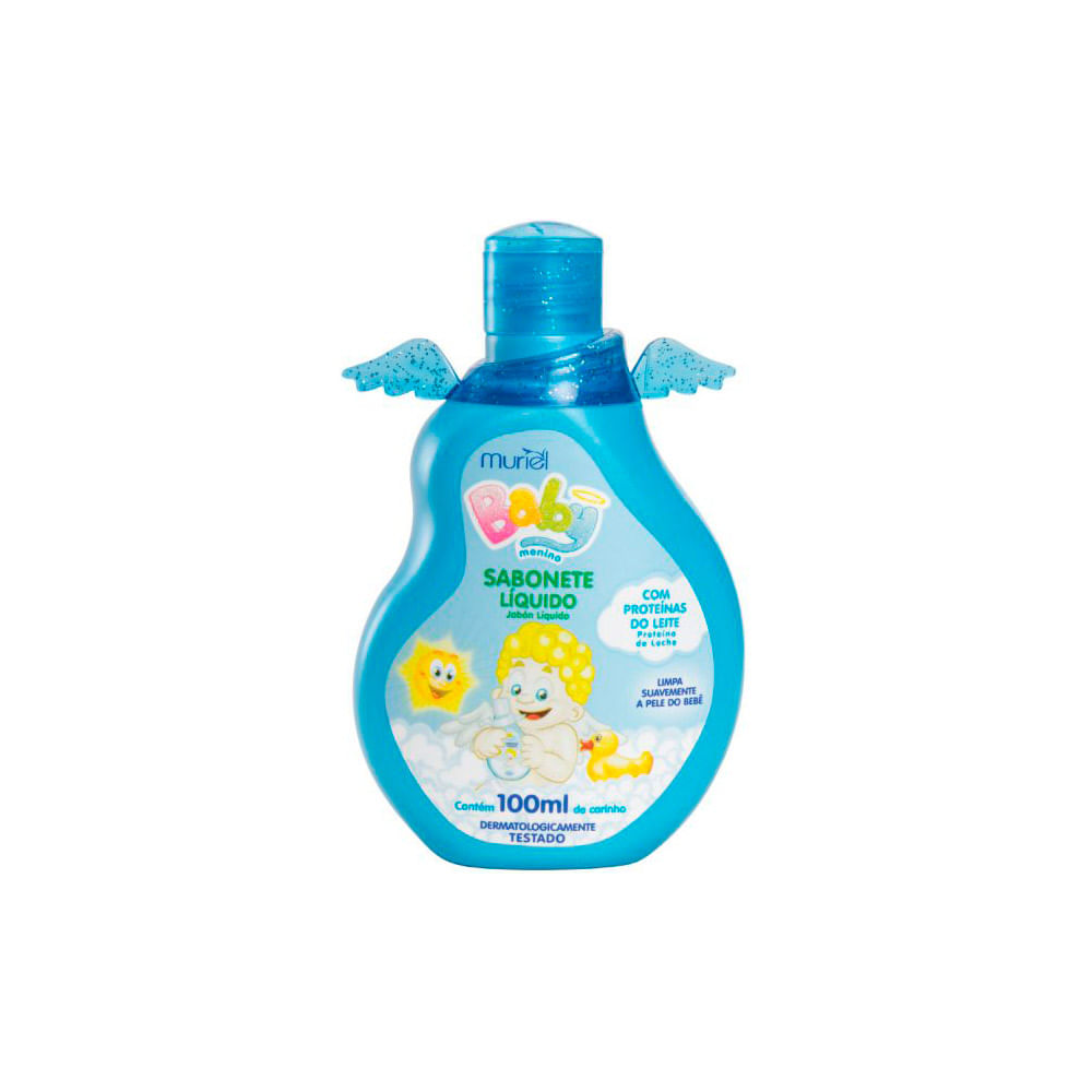 Sabonete Liquido Baby Azul 100 Ml Muriel Perfumaria Seiki